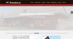 Desktop Screenshot of drevenica.eu